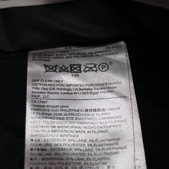 Banana Republic Womens Black Dress Pants Size 6 Classic Work Trousers Slacks - Picture 3 of 10